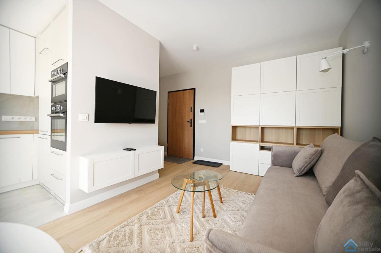 Beige 3City Apartment With Parking In Gdansk By Noclegi Renters Экстерьер фото